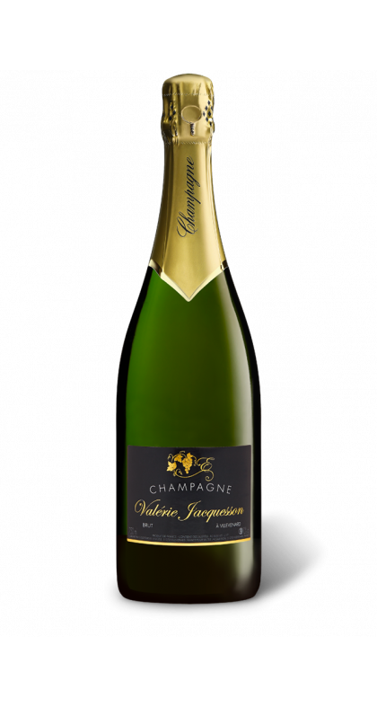 Brut tradition direct de la propriete plaisir du fruit champagne de vignerons champagne Valérie JACQUESSON